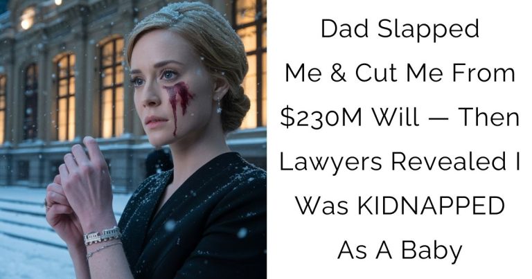 Dad Slapped Me & Cut Me From $230M Will — Then Lawyers Revealed I Was KIDNAPPED As A Baby