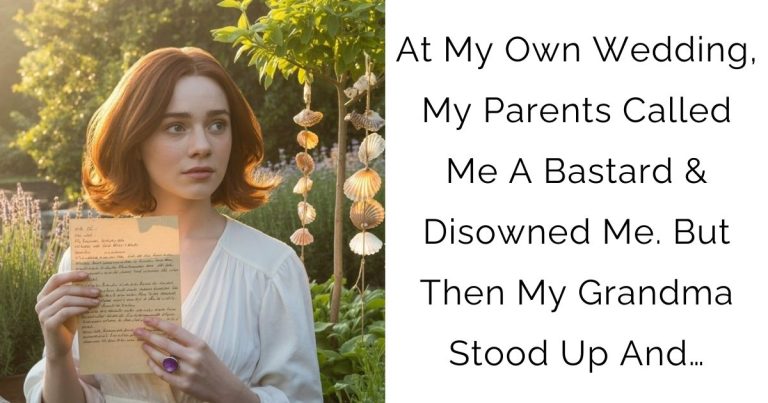 At My Own Wedding, My Parents Called Me A Bastard & Disowned Me. But Then My Grandma Stood Up And…