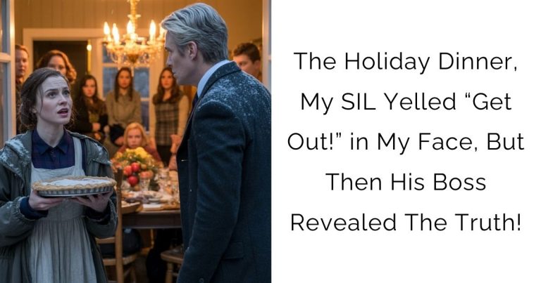 The Holiday Dinner, My SIL Yelled “Get Out!” in My Face, But Then His Boss Revealed The Truth!