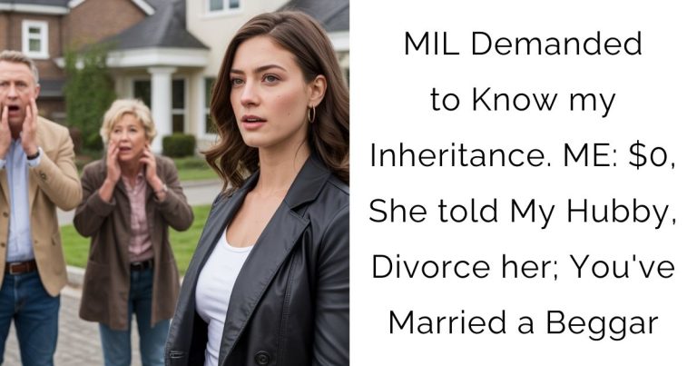 MIL Demanded to Know my Inheritance. ME: $0, She told My Hubby, Divorce her; You’ve Married a Beggar