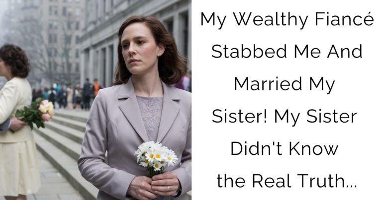 My Wealthy Fiancé Stabbed Me And Married My Sister! My Sister Didn’t Know the Real Truth…