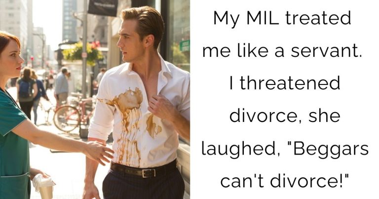 My MIL treated me like a servant. I threatened divorce, she laughed, “Beggars can’t divorce!”