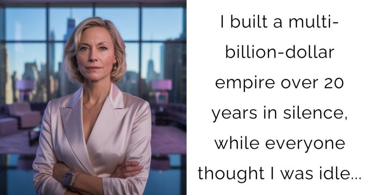 I built a multi-billion-dollar empire over 20 years in silence, while everyone thought I was idle…