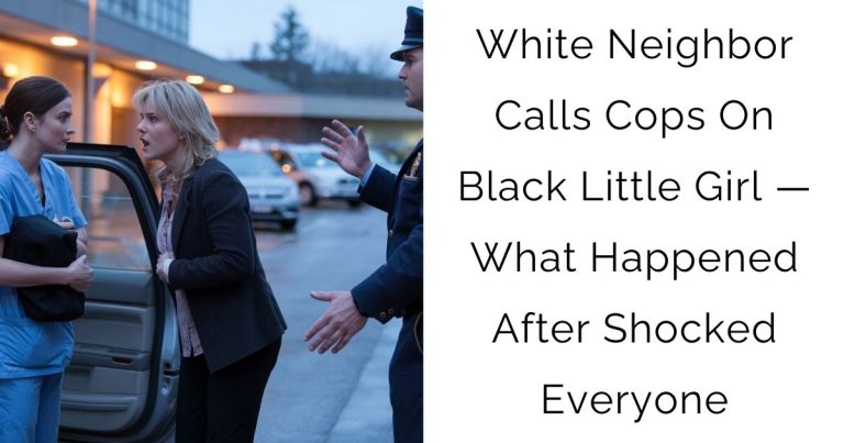 White Neighbor Calls Cops On Black Little Girl — What Happened After Shocked Everyone