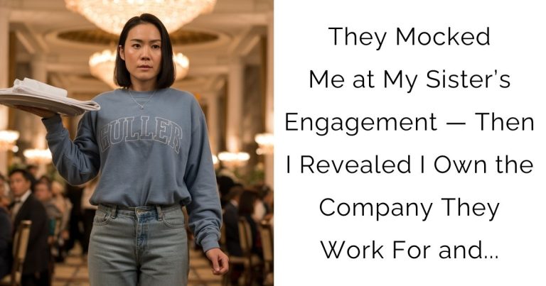 They Mocked Me at My Sister’s Engagement — Then I Revealed I Own the Company They Work For and…