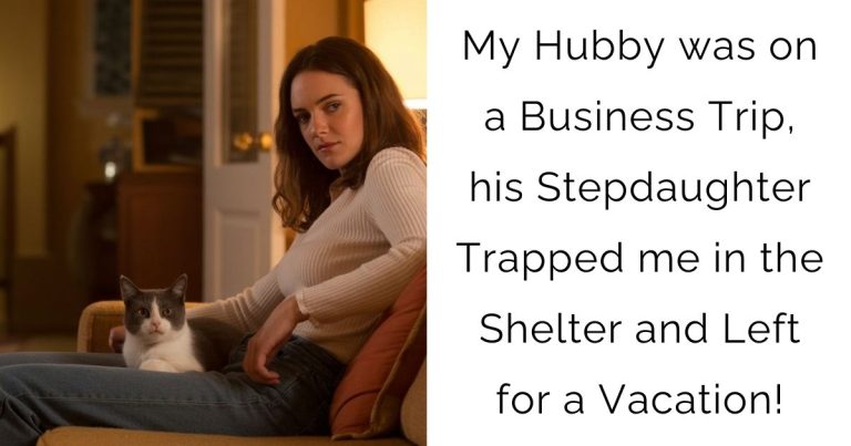My Hubby was on a Business Trip, his Stepdaughter Trapped me in the Shelter and Left for a Vacation!