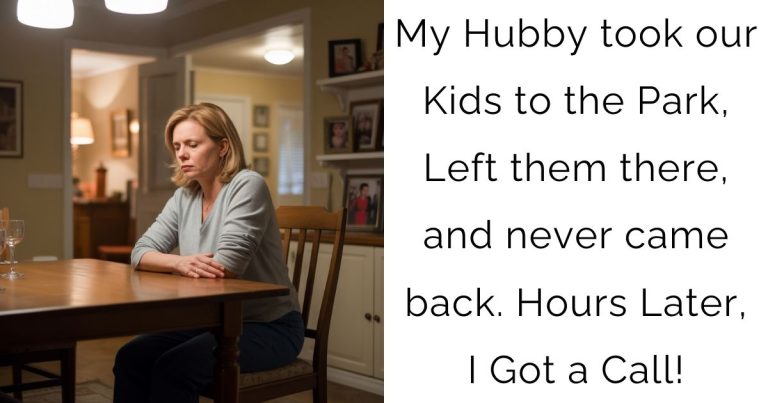 My Hubby took our Kids to the Park, Left them there, and never came back. Hours Later, I Got a Call!