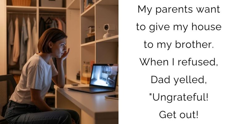My parents want to give my house to my brother. When I refused, Dad yelled, “Ungrateful! Get out!