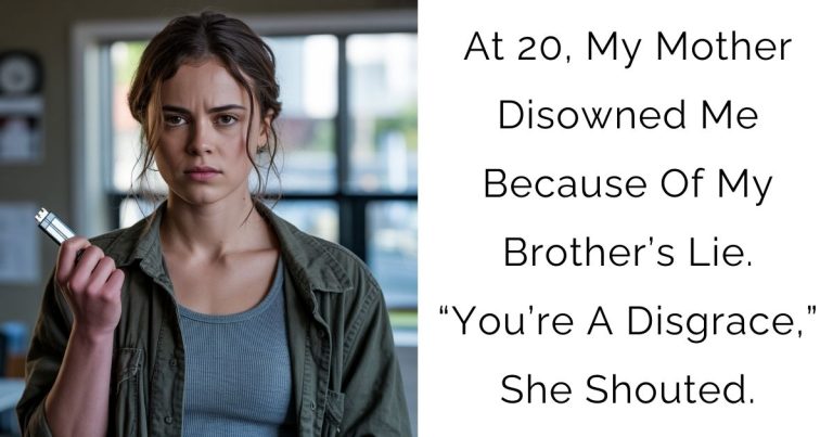 At 20, My Mother Disowned Me Because Of My Brother’s Lie. “You’re A Disgrace,” She Shouted.