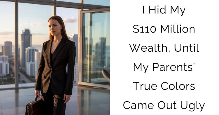 I Hid My $110 Million Wealth, Until My Parents’ True Colors Came Out Ugly