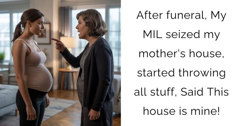 After funeral, My MIL seized my mother’s house, started throwing all stuff, Said This house is mine!