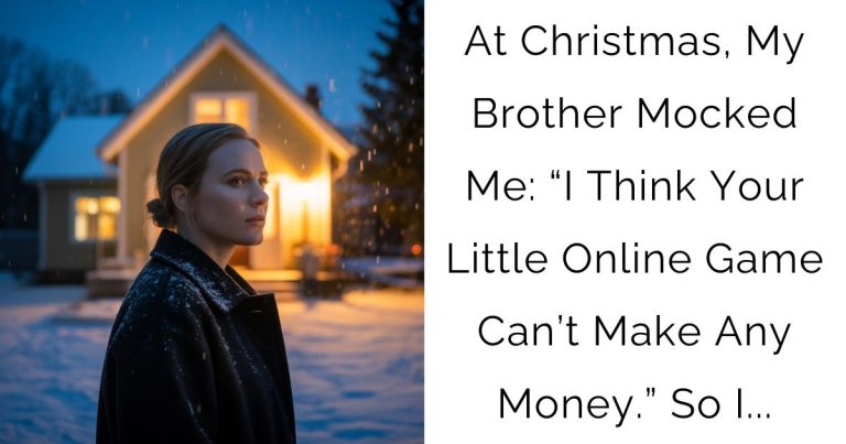 At Christmas, My Brother Mocked Me: “I Think Your Little Online Game Can’t Make Any Money.” So I…
