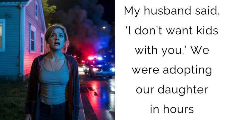 My husband said, ‘I don’t want kids with you.’ We were adopting our daughter in hours