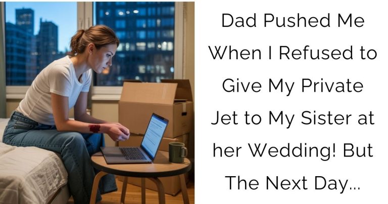 Dad Pushed Me When I Refused to Give My Private Jet to My Sister at her Wedding! But The Next Day…