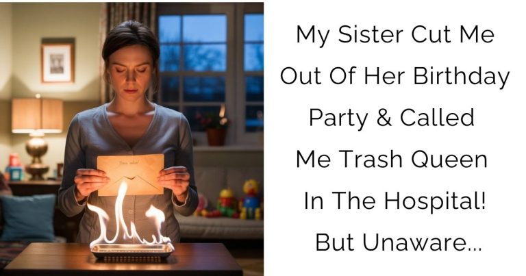 My Sister Cut Me Out Of Her Birthday Party & Called Me Trash Queen In The Hospital! But Unaware…