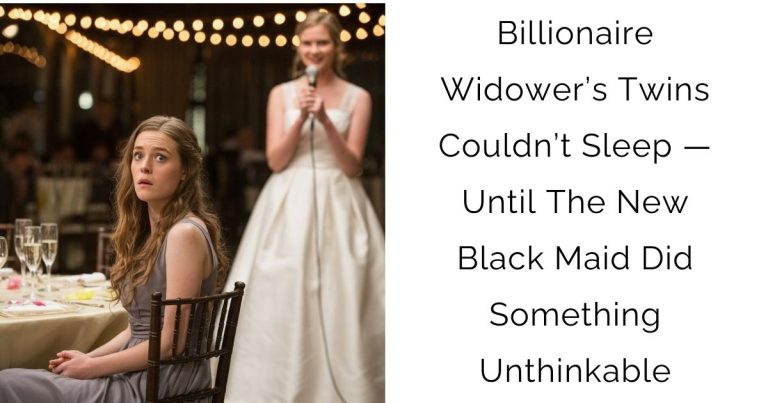 Billionaire Widower’s Twins Couldn’t Sleep — Until The New Black Maid Did Something Unthinkable