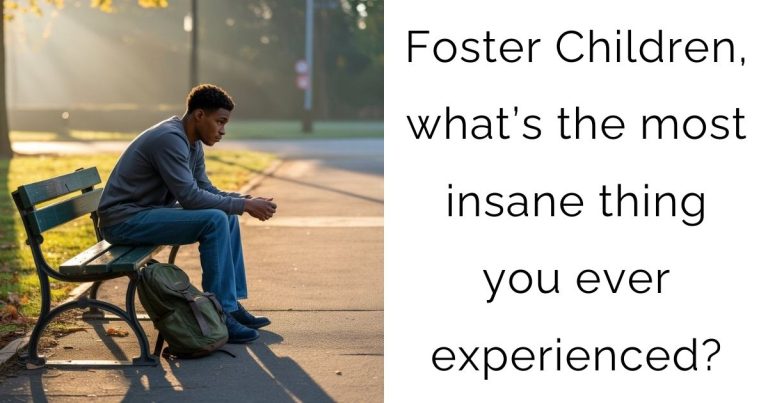 Foster Children, what’s the most insane thing you ever experienced?