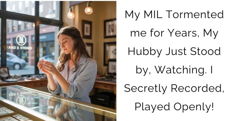 My MIL Tormented me for Years, My Hubby Just Stood by, Watching. I Secretly Recorded, Played Openly!