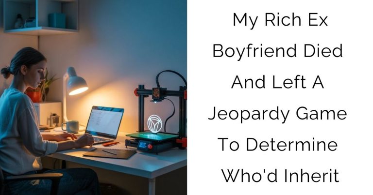 My Rich Ex Boyfriend Died And Left A Jeopardy Game To Determine Who’d Inherit