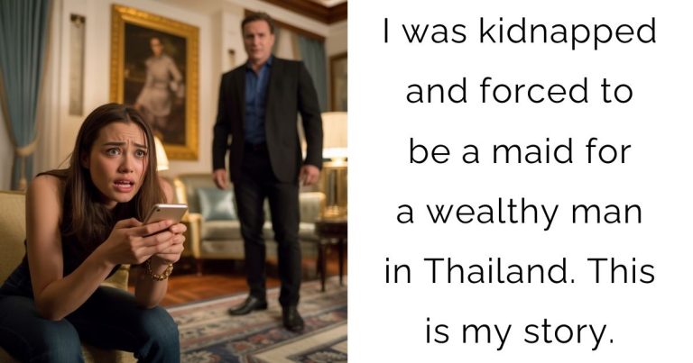 I was kidnapped and forced to be a maid for a wealthy man in Thailand. This is my story.