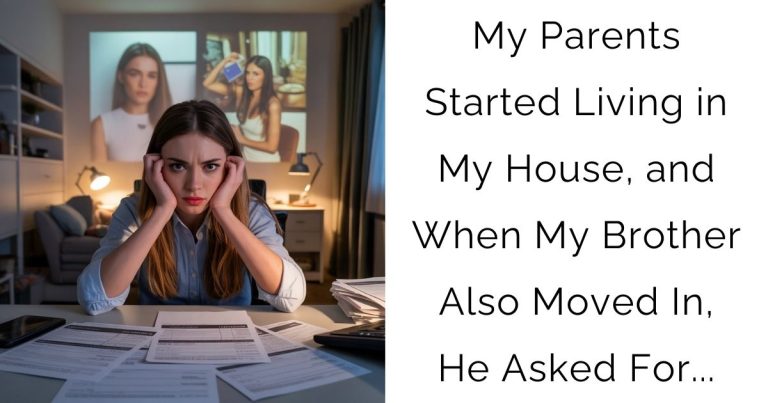 My Parents Started Living in My House, and When My Brother Also Moved In, He Asked For…