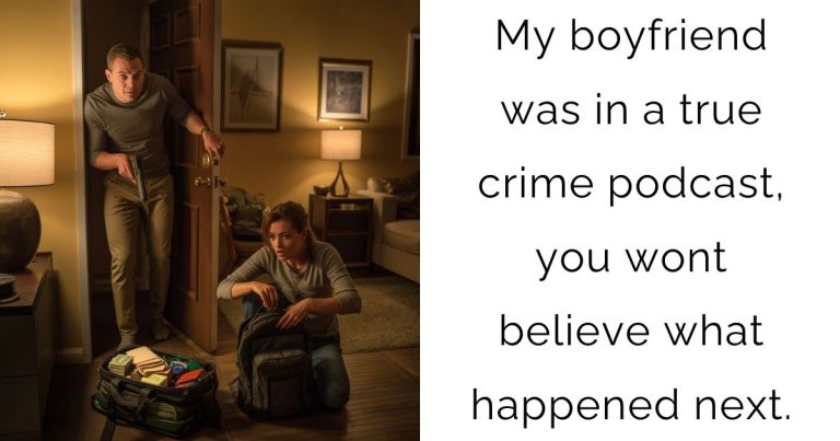 My boyfriend was in a true crime podcast, you wont believe what happened next.