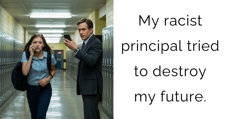 My racist principal tried to destroy my future.