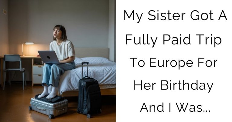 My Sister Got A Fully Paid Trip To Europe For Her Birthday And I Was…