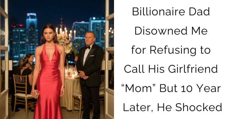 Billionaire Dad Disowned Me for Refusing to Call His Girlfriend “Mom” But 10 Years Later, He Shocked