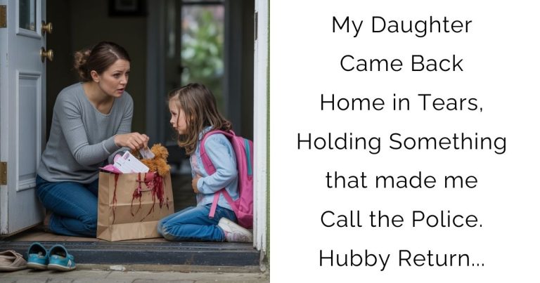 My Daughter Came Back Home in Tears, Holding Something that made me Call the Police. Hubby Return…