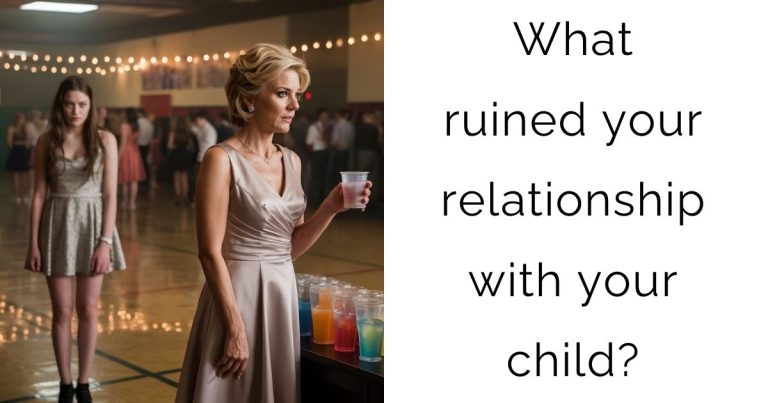 What ruined your relationship with your child?