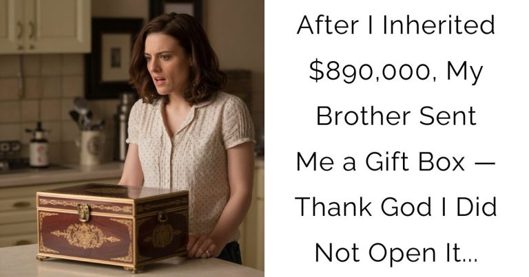 After I Inherited $890,000, My Brother Sent Me a Gift Box — Thank God I Did Not Open It…