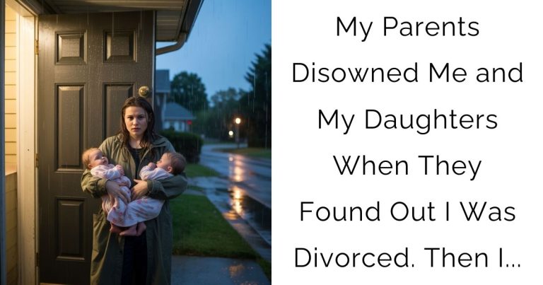 My Parents Disowned Me and My Daughters When They Found Out I Was Divorced. Then I…