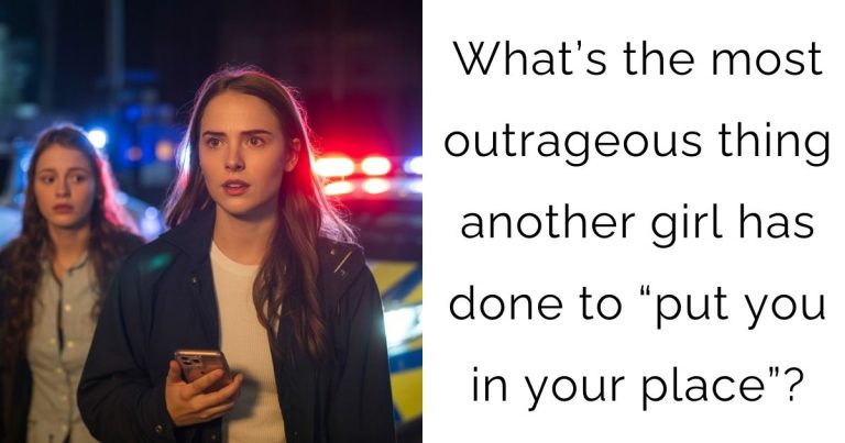 What’s the most outrageous thing another girl has done to “put you in your place”?