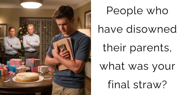 People who have disowned their parents, what was your final straw?