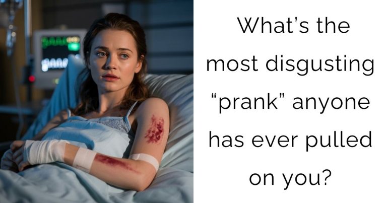 What’s the most disgusting “prank” anyone has ever pulled on you?