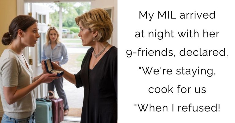 My MIL arrived at night with her 9-friends, declared, “We’re staying, cook for us.” When I refused!