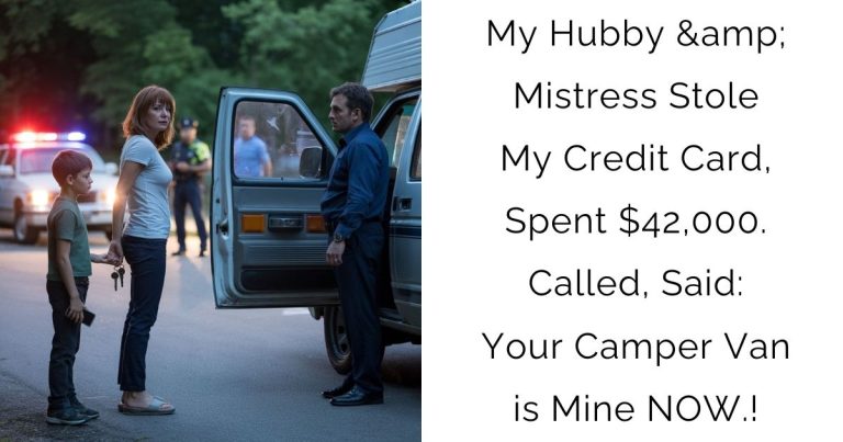 My Hubby & Mistress Stole My Credit Card, Spent $42,000. Called, Said: Your Camper Van is Mine NOW.!