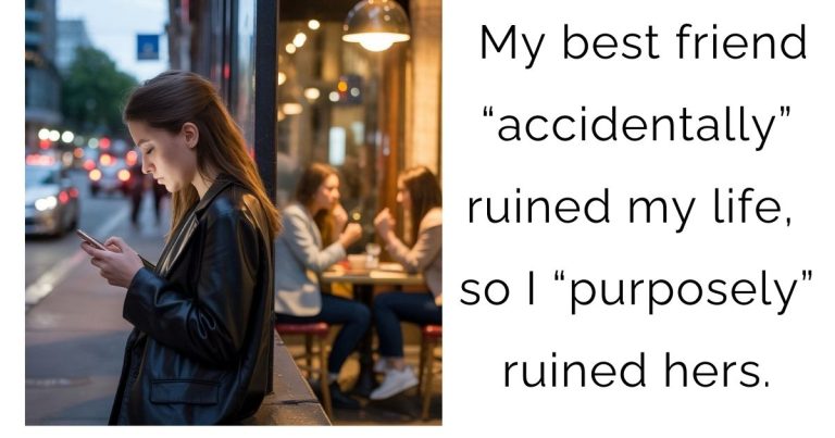 My best friend “accidentally” ruined my life, so I “purposely” ruined hers.