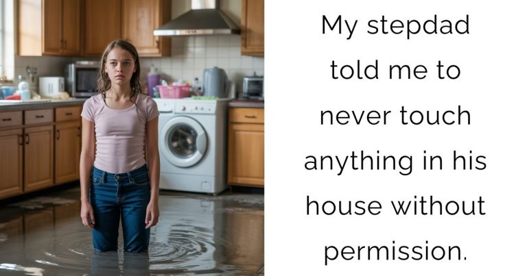 My stepdad told me to never touch anything in his house without permission.