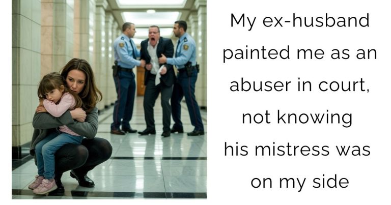 My ex-husband painted me as an abuser in court, not knowing his mistress was on my side