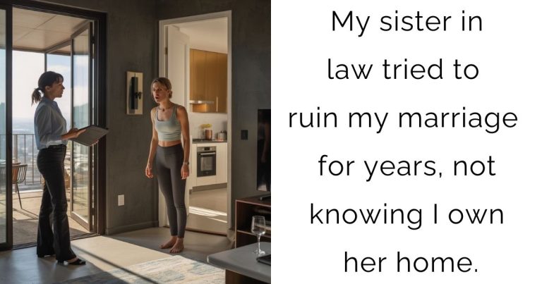 My sister-in-law tried to ruin my marriage for years, not knowing I own her home.
