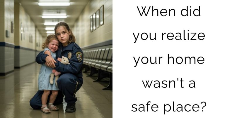 When did you realize your home wasn’t a safe place?