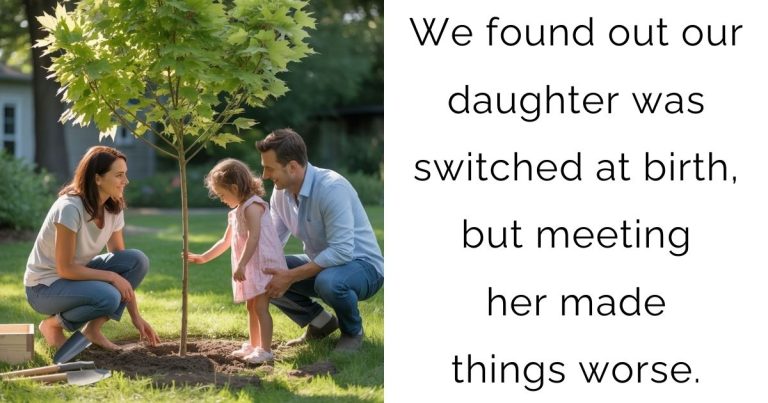 We found out our daughter was switched at birth, but meeting her made things worse.