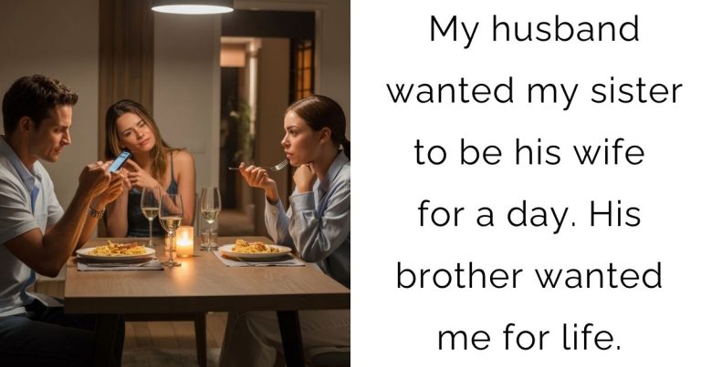 My husband wanted my sister to be his wife for a day. His brother wanted me for life.