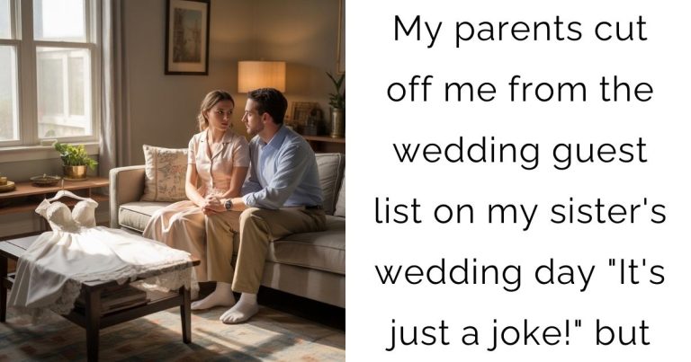My parents cut off me from the wedding guest list on my sister’s wedding day “It’s just a joke!” but