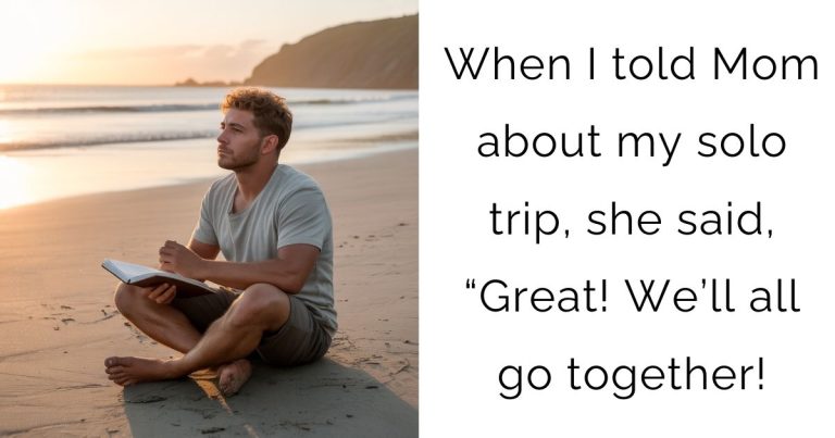 When I told Mom about my solo trip, she said, “Great! We’ll all go together!