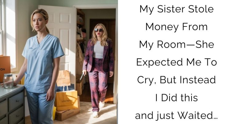 My Sister Stole Money From My Room—She Expected Me To Cry, But Instead I Did this and just Waited…
