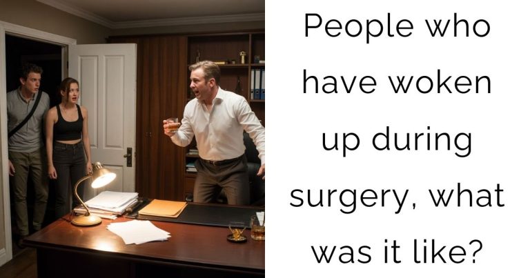 People who have woken up during surgery, what was it like?