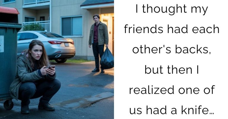 I thought my friends had each other’s backs, but then I realized one of us had a knife…